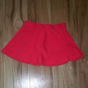 Crazy 8 Red Flared Skorts